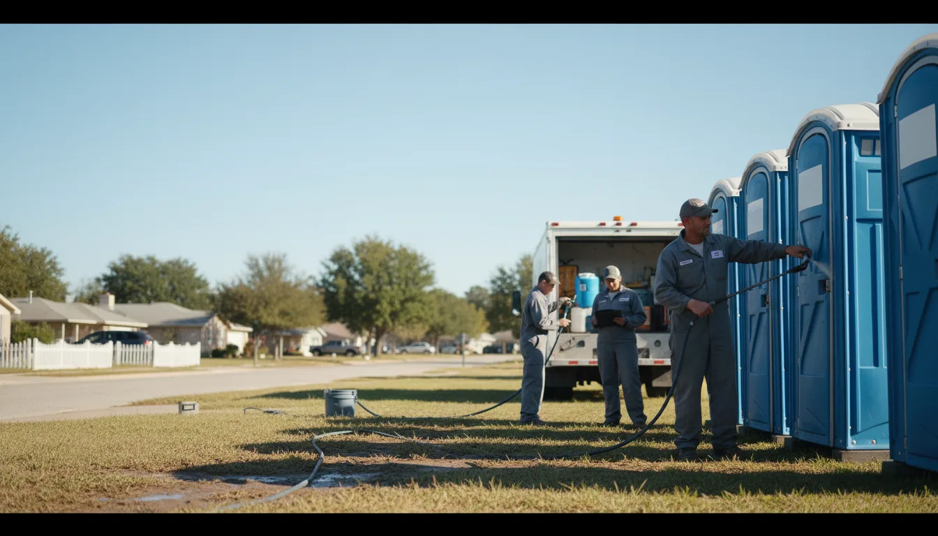 Long-Term Portable Toilet Rental in Rosewood, OH near me